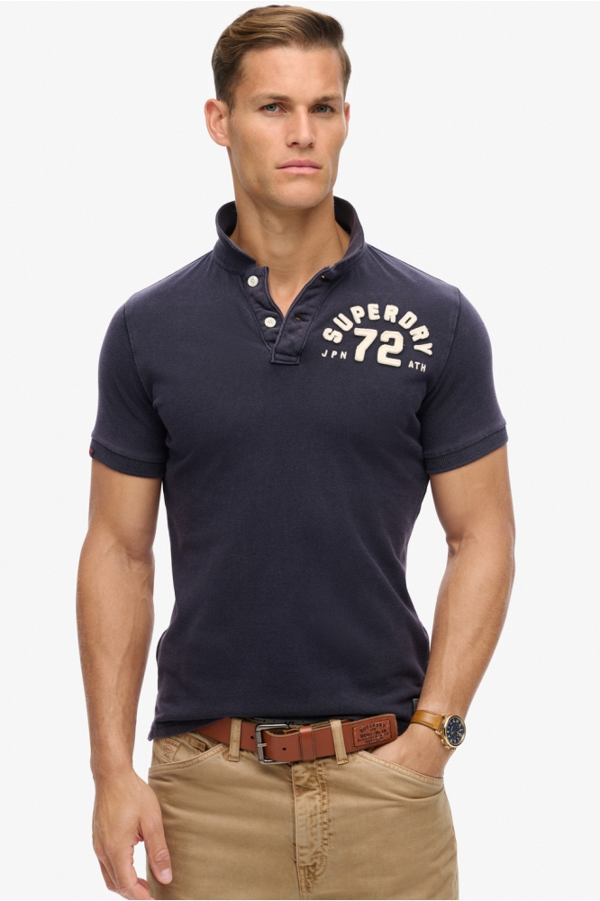 VINTAGE ATHLETIC POLO M1110396A 98t eclipse navy